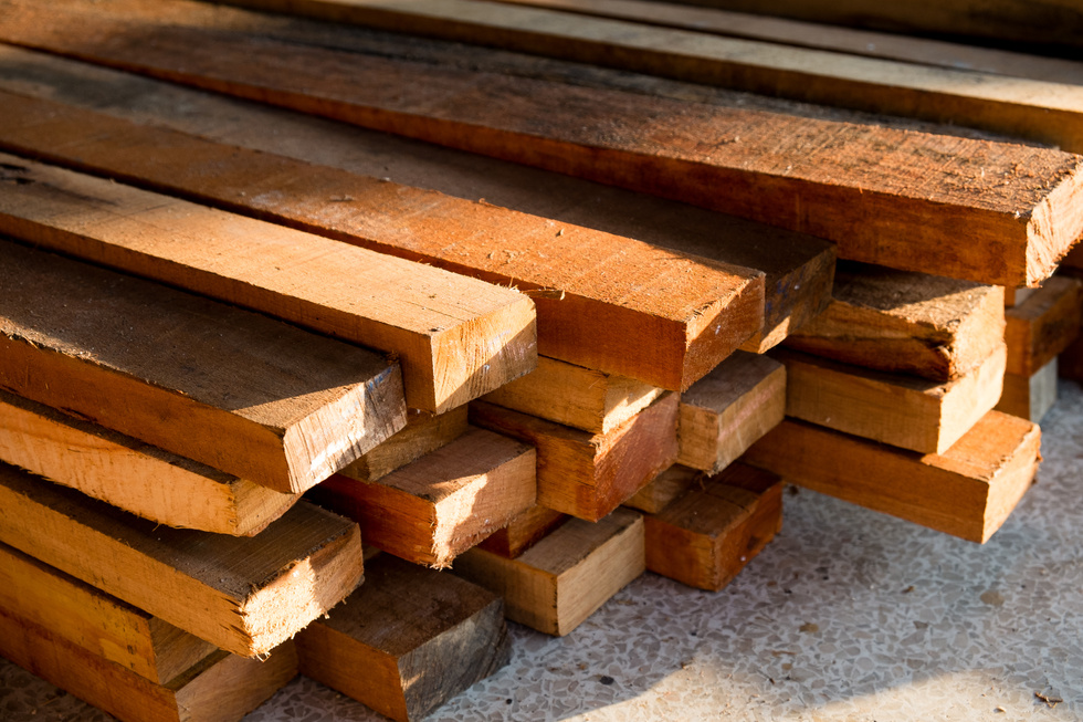 Wood timber construction material